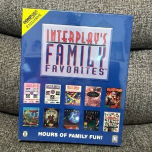FACTORY SEALED Interplay's Family Favorites Comp USA Exclusive 1996 NIB